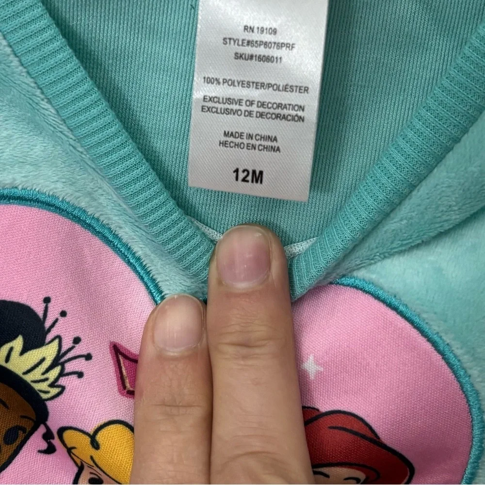 Bundle Disney Teal Princess‎ and Tan Minnie Mouse Pajama Set